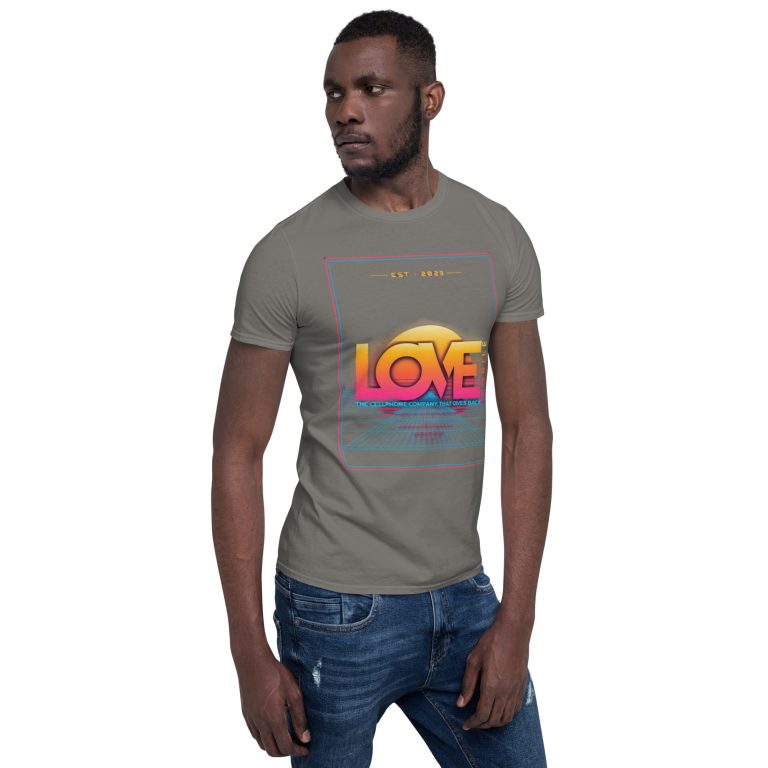LOVE Short-Sleeve Unisex T-Shirt — Soft 100% Cotton Staple, Built to Give Back