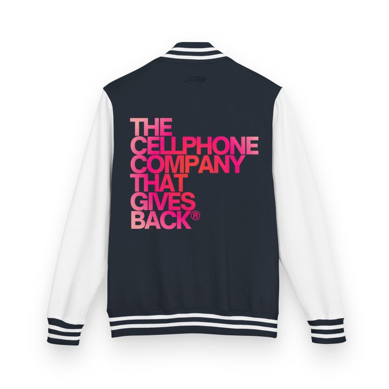 LOVE Heavyweight Letterman Jacket — Classic Varsity Style, Built to Give Back