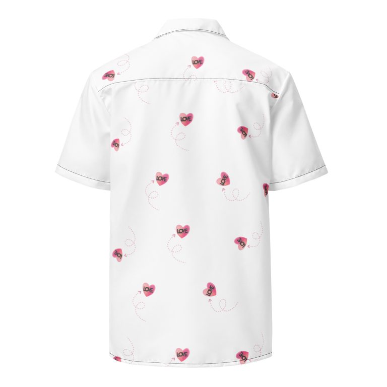 LOVE Signature Unisex Camp Collar Shirt — Lightweight Summer Button-Up, UPF 50+, Built to Give Back