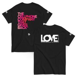 LOVE (BIG) Unisex Classic Tee — Structured Cotton Fit, Sizes S–5XL, Built to Give Back