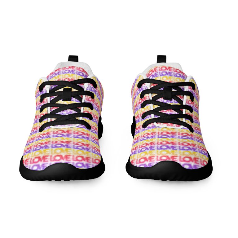 LOVE “Walk In Love” Sneakers — Black or White Sole, Built to Give Back