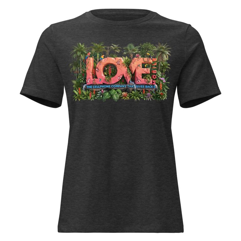 LOVE Environment Women’s Relaxed Tee — Pillar Series, Soft Combed Cotton, Built to Give Back