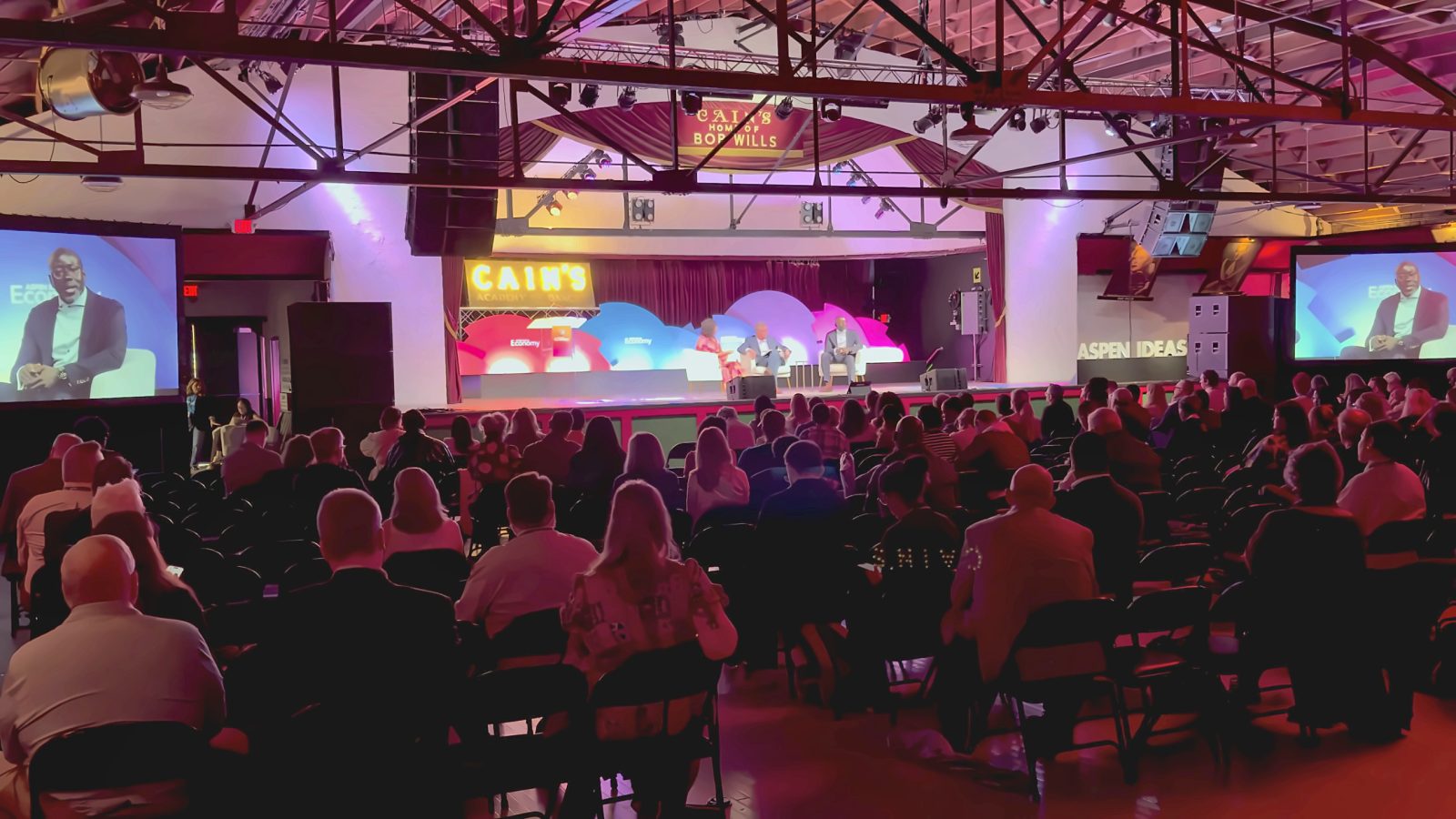 The Opening General Assembly of Aspen Ideas: Economy 2026 at Cain's Ballroom in Tulsa